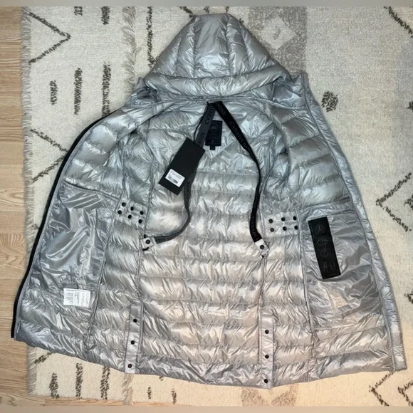 Canada Goose Cypress Hooded Jacket Black Disc